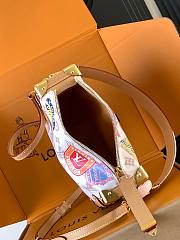 Louis Vuitton Side Trunk MM handbag in Monogram M14606 size 23.5x16x8.5 cm (miror line) - 2