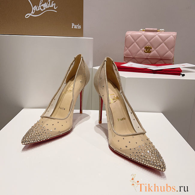 Christian Louboutin Follies Strass Heels heel 6.5cm - 1