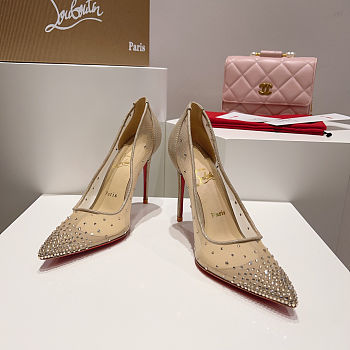 Christian Louboutin Follies Strass Heels heel 6.5cm