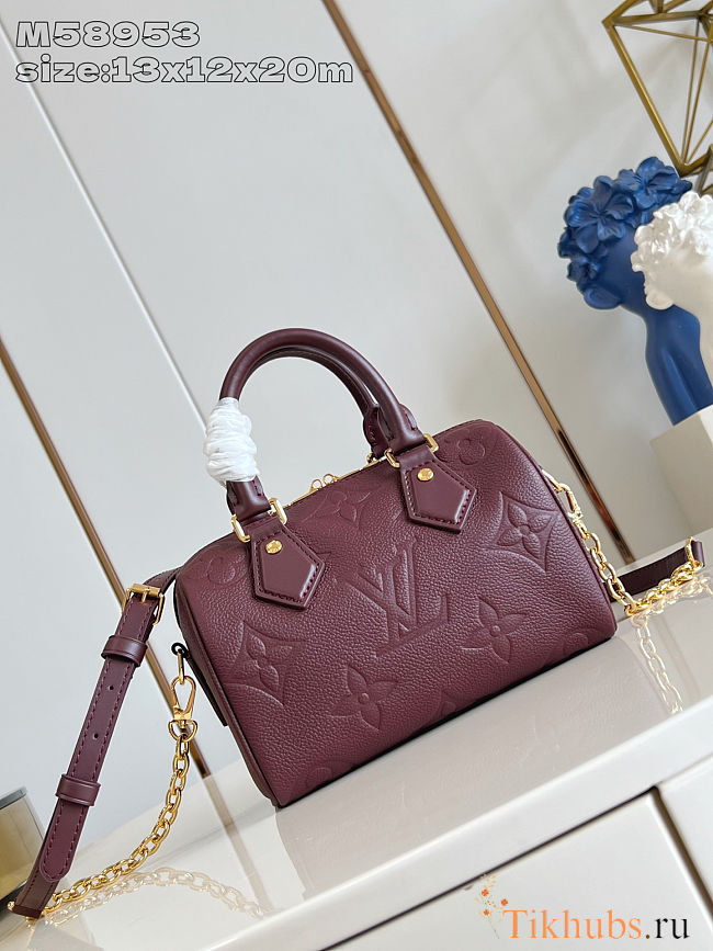 Louis Vuitton Speedy Bandoulière 20 Bag 13.5x12x20.5 cm - 1
