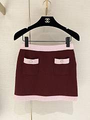 Chanel set Burgundy - 4