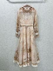 ZIMMERMANN Memento Buttoned Midi Dress - 5