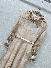 ZIMMERMANN Memento Buttoned Midi Dress - 4