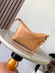 Loewe Puzzle Fold Pouch in warm dessert calfskin leather 23cmx6.5cmx15.5cm - 5