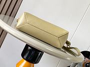 Loewe Puzzle Fold leather pouch shoulder bag in a beige color 23x6.5x15.5cm - 5