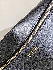 Loewe Puzzle Fold leather pouch shoulder bag in a black color 23x6.5x15.5cm - 6