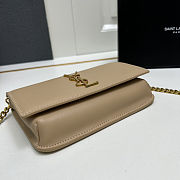 YSL Kate Handbag Nude 18x11x2cm - 6