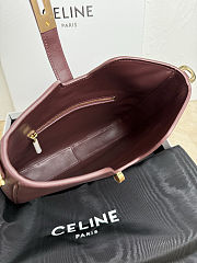 Celine Small Camille 16 Soft Bag 'Burgundy 9,7 x 8,5 x 2 inch (24,5 x 21,5 x 5 cm) - 6