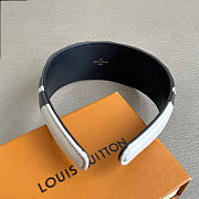LV Outline Silk Headband - 4