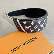 LV Outline Silk Headband - 3
