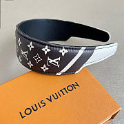 LV Outline Silk Headband - 2