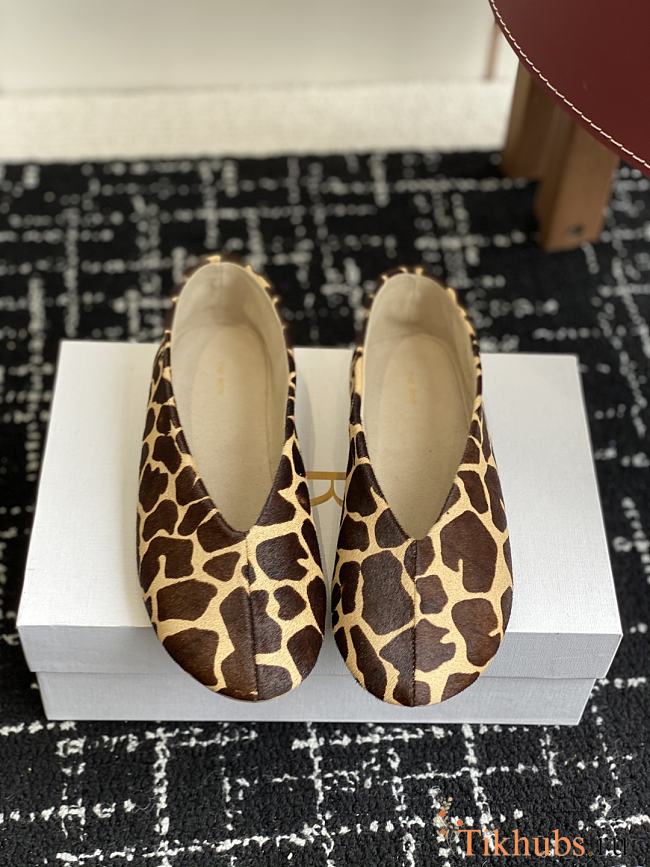 ABENGYA Round Toe Genuine Leather Loafers Flat Shoes Women  - 1