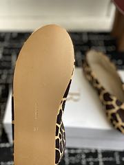 ABENGYA Round Toe Genuine Leather Loafers Flat Shoes Women  - 6