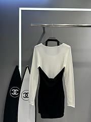 YSL Grey Mini Dress  - 3