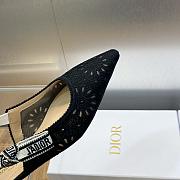 Christian Dior Mesh J'Adior Slingback Flats  - 5