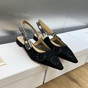 Christian Dior Mesh J'Adior Slingback Flats  - 4