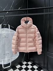 Moncler Maire short down jacket in pink.  - 1