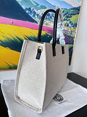 Versace La Medusa Canvas Tote Bag 29.5x14.5x24cm - 5