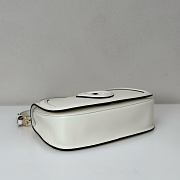 Gucci Blondie Medium Top Handle Bag White 27 cm - 3