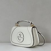 Gucci Blondie Medium Top Handle Bag White 27 cm - 4