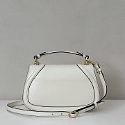 Gucci Blondie Medium Top Handle Bag White 27 cm - 5