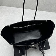 Balenciaga Bel Air Carry All tote bag in black leather 30x29x16cm - 5