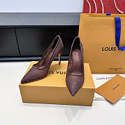 Gala High Heels Brown heel 9.5 cm - 6