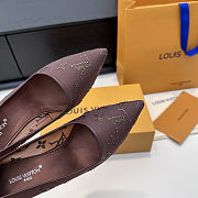 Gala High Heels Brown heel 9.5 cm - 4