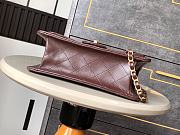 Chanel Classic Flap Bag 11.12 brown 15.5x24.5x7 cm - 5