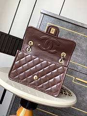 Chanel Classic Flap Bag 11.12 brown 15.5x24.5x7 cm - 2