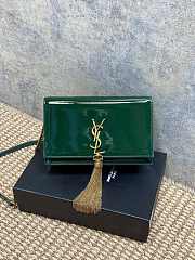 YSL Phone Holder Crossbody Bag in Patent Leather 19x12.5x4 cm - 1