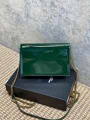 YSL Phone Holder Crossbody Bag in Patent Leather 19x12.5x4 cm - 5