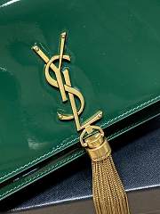 YSL Phone Holder Crossbody Bag in Patent Leather 19x12.5x4 cm - 4