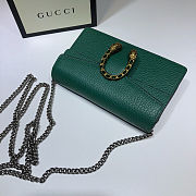 Gucci Dionysus Shoulder Bag Super Mini in Green 16.5x10x4.5 cm - 6
