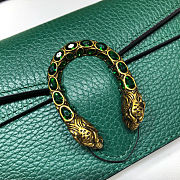 Gucci Dionysus Shoulder Bag Super Mini in Green 16.5x10x4.5 cm - 3