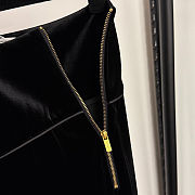 Schiaparelli black velvet set - 4