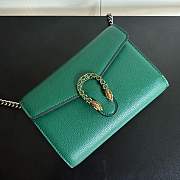 Gucci Dionysus Shoulder Bag Super Medium in Green 20 cm - 2