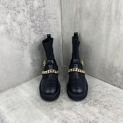 Chanel short boots with a chain - 3