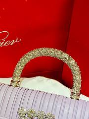 Roger Vivier Jewel Efflorescence Mini Bag light purple 19x13x4.5 cm - 2