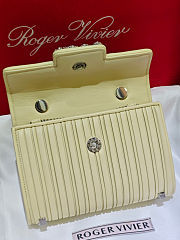 Roger Vivier Jewel Efflorescence Mini Bag yellow 19x13x4.5 cm - 6