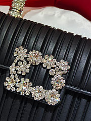 Roger Vivier Jewel Efflorescence Mini Black 19x13x4.5 cm - 3