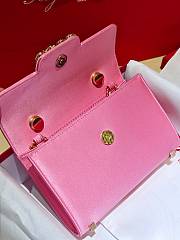 Roger Vivier Jewel Efflorescence Mini Pink 19x13x4.5 cm - 2
