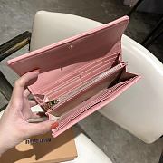 Miu Miu matelassé leather long wallet 19x10.5x3.5 cm - 5