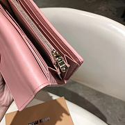 Miu Miu matelassé leather long wallet 19x10.5x3.5 cm - 4