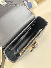  Louis Vuitton x Takashi Murakami Twist MM Slim bag in black Epi leather 16x8x23 cm - 3