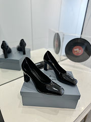 Prada patent leather pumps with block heels  - 6