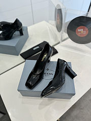 Prada patent leather pumps with block heels  - 5