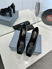 Prada patent leather pumps with block heels  - 3