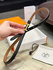 Hermes belt black 1.5cm - 3