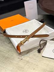 Hermes belt black 1.5cm - 2